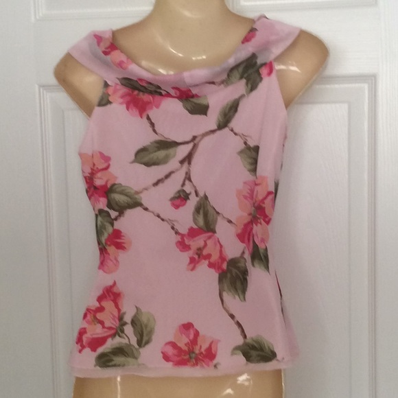 Vintage BLU HEAVEN Y2K sleeveless top Sz L EUC - Picture 2 of 4